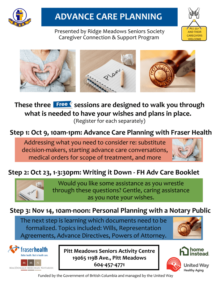 3 pt workshop Advance care planning