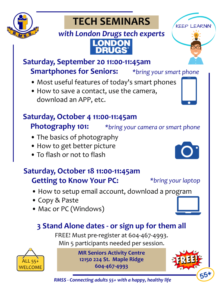 Tech Help & Workshops