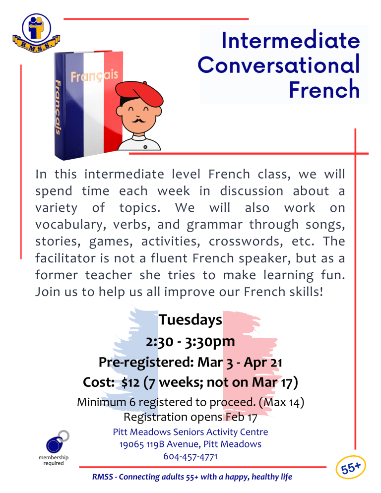French - pre-reg