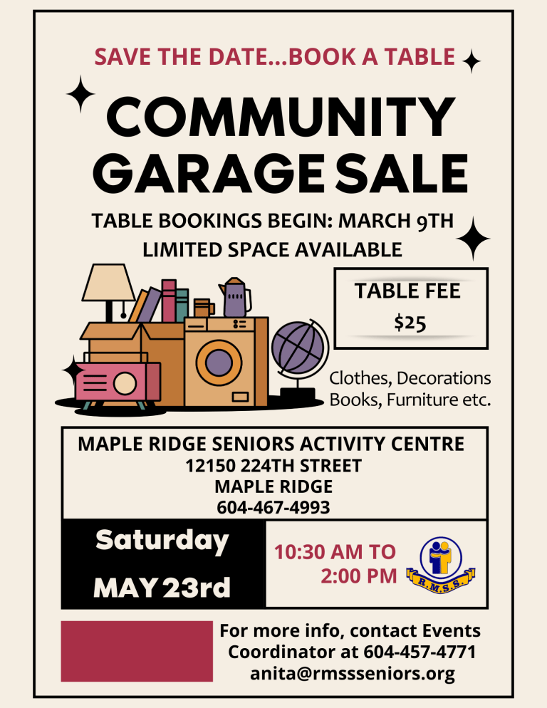 Garage Sale May 23