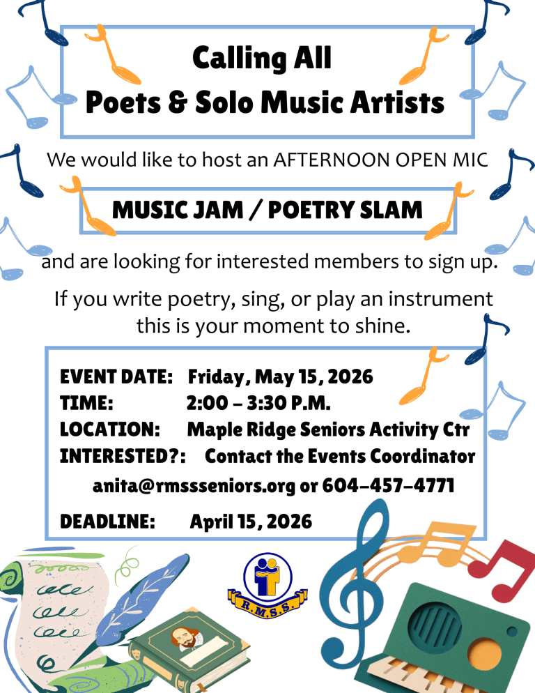 (MR) Open Mic - May 15, 2026