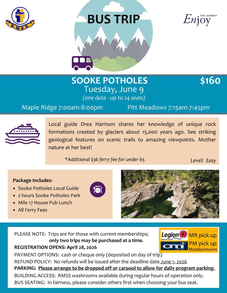 Sooke Potholes