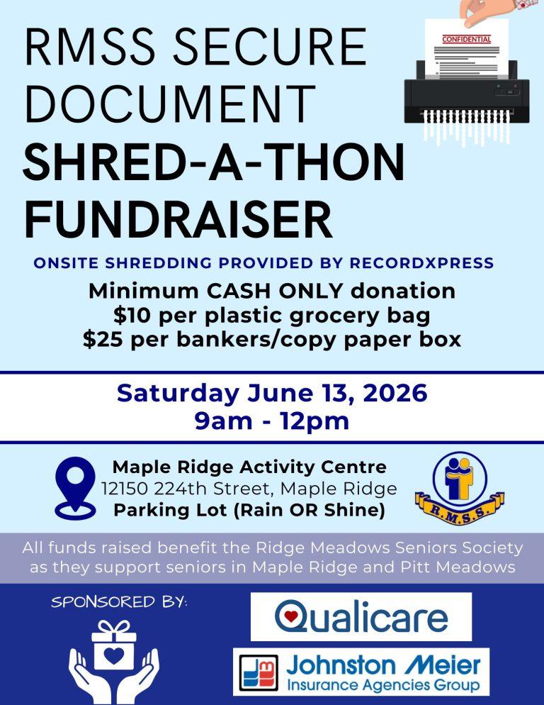 Shredding Fundraiser