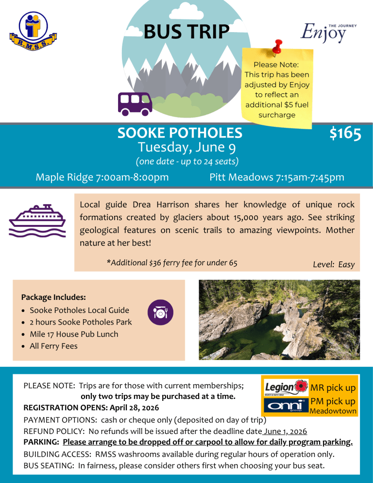 Sooke Potholes