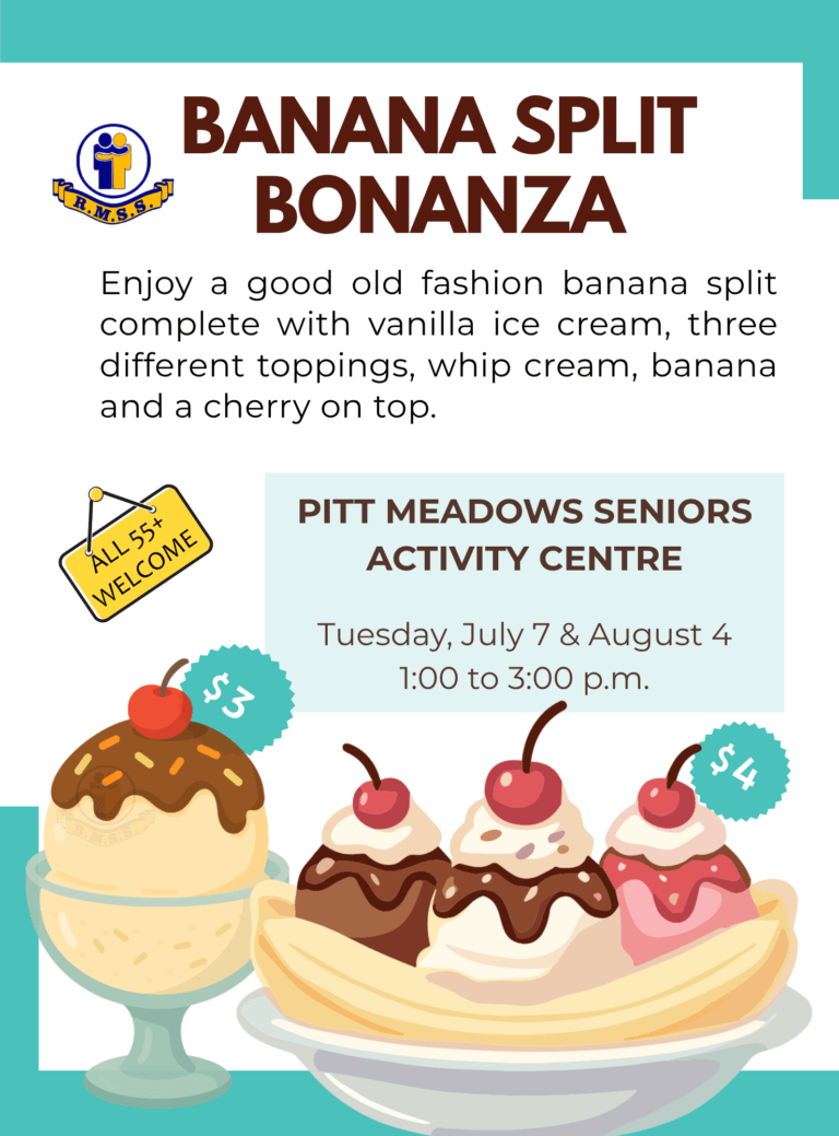 Banana Split Bonanza July & Aug