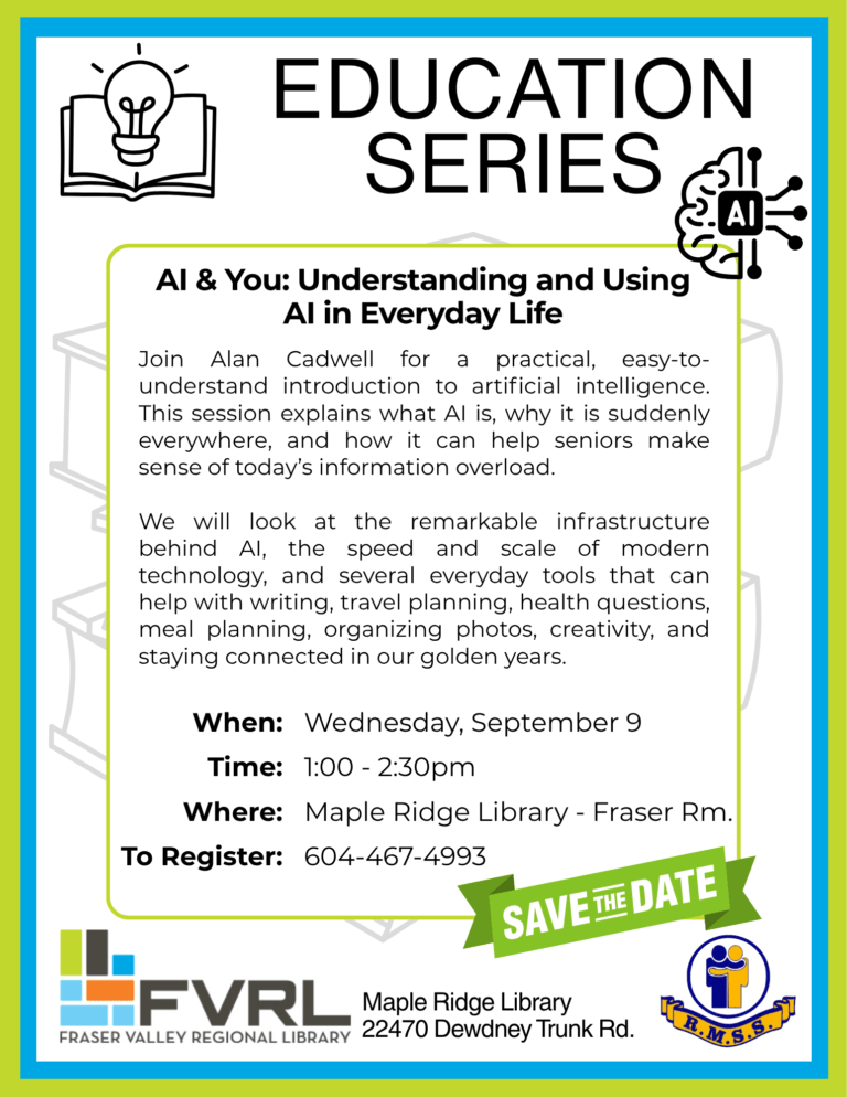 Education Series - AI & You July & Aug