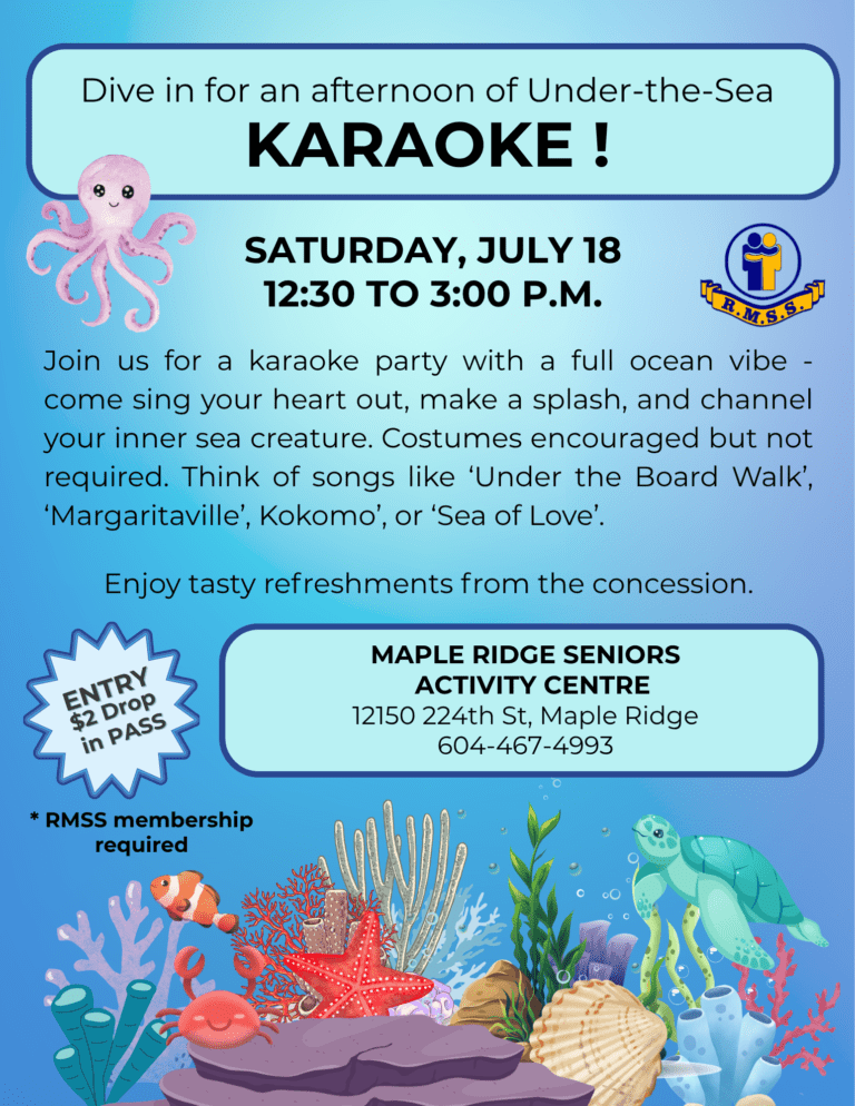 Themed Karaoke July & Aug