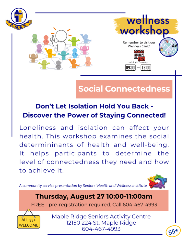 WW - Social ConnectednessJuly & Aug