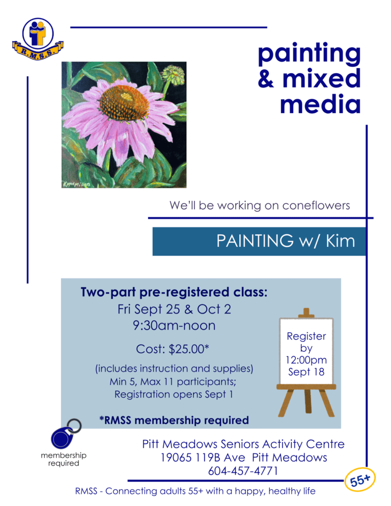 Painting with Kim Sept & Oct